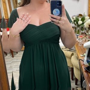Birdy Grey Green Gown Dress